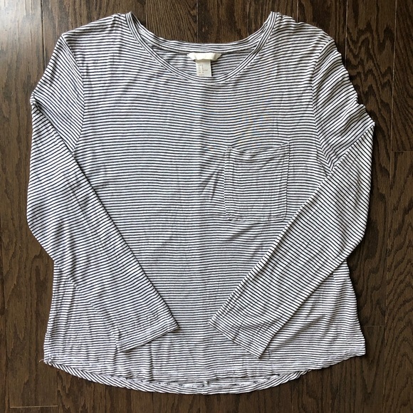 H&M / STRIPED TOP - Picture 3 of 6